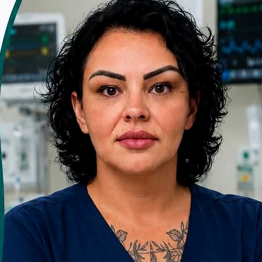 Jerusa Lopes, enfermeira